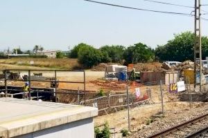 La Generalitat inicia las obras de un nuevo paso inferior en la estación de Paiporta de Metrovalencia