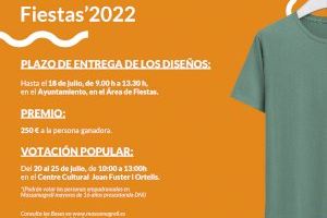 Massamagrell lanza el VI Concurso de diseño de la camiseta para las Fiestas Mayores de 2022
