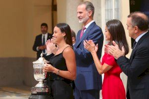 La castellonenca Carmen Ramos rep el premi Reina Sofia de l'Esport