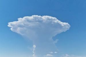 Què és el núvol que s'ha pogut veure des d'Olocau?