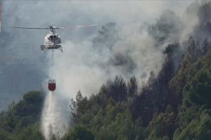 Dos homes investigats com a presumptes autors de l'incendi forestal a les Fonts d'Aiòder