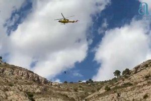 Un hombre muere mientras hacía barranquismo en la Sierra del Maigmó
