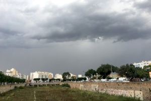 Tempestes i possible calamarsa aquest dilluns en la Comunitat Valenciana