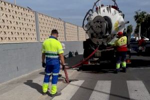 Es reforça la neteja d'embornals i xarxa de sanejament d'Alboraia per a evitar inundacions