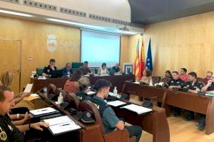 La Junta Local de Seguretat de Catarroja es reuneix per a avaluar l’operatiu de festes
