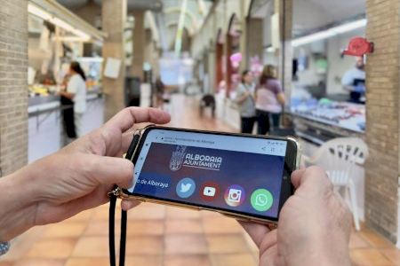 Habilitada la red WiFi gratuita de última generación en el Mercado Municipal de Alboraya