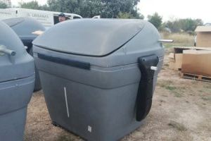 L’Ajuntament de Cocentaina renova els contenidors de rebuig