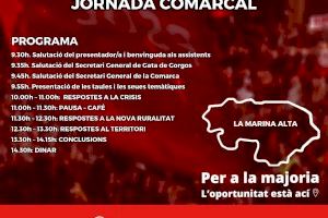 Els Socialistes de la Marina Alta programen una conferència política per a donar resposta a diferents reptes que afronta la comarca