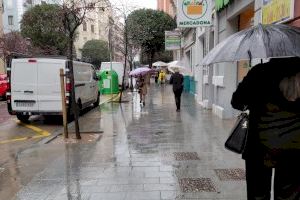 La Comunitat Valenciana afronta un dimecres passat per aigua