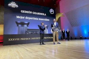 Gedeón Guardiola se convierte en el mejor deportista masculino de la provincia de Alicante 2022