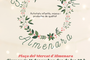 La Fira de Nadal de Almenara se celebrará el domingo 11 de diciembre