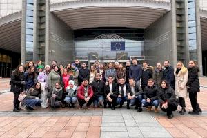 La Regidoria de Joventut trasllada propostes del teixit associatiu juvenil de València al Parlament Europeu