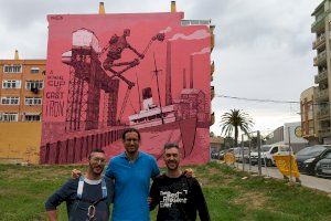 El mural de l'artista valencià Xelon ja es pot contemplar en l'avinguda 9 d’Octubre