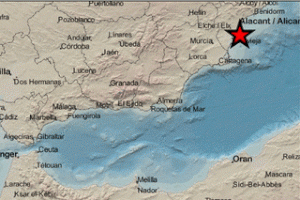 Santa Pola registra un terremoto de magnitud 2,1