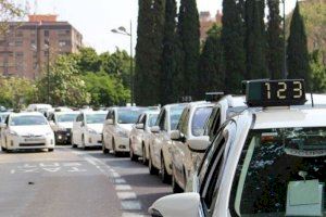 Els taxistes de València aniran a la vaga en Nit de Nadal i Nit de cap d'any: horaris en els quals no hi haurà servei