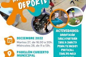 La Feria Navideña del Deporte de Utiel se celebrará los días 27 y 28 de diciembre con zona de escalada como novedad