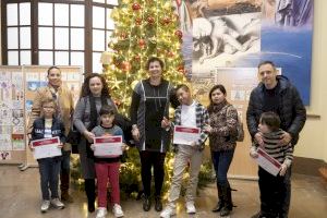 Alumnes de Castelló i Borriana guanyen el concurs de postals de Nadal de la Diputació