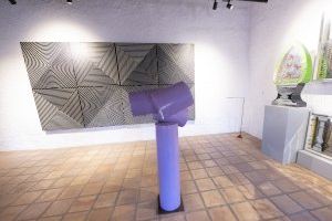 La Diputación de Castellón restaura dos obras de arte del Museo de Arte Contemporáneo de Vilafamés