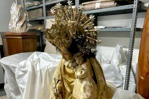 La imatge de la Mare de Déu dels Desemparats romandrà a l’Ajuntament de València