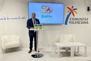 El concejal de Deportes promociona en FITUR La Media Maratón de Elche en su 50º aniversario