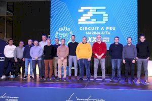 Teulada Moraira presenta la XIX Cursa Popular 2023 en la celebración del 25º aniversario del Circuit A Peu Marina Alta