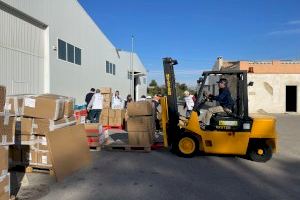 Elche envía un camión con más de 40.000 kilos de productos de ayuda humanitaria para los afectados por el terremoto en Siria