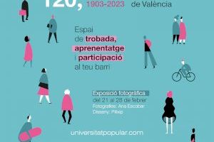 La Universitat Popular de València reunirà 2.000 participants dels 31 centres pel 120 aniversari