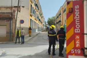 Fuga de gas a Asp: unes obres al carrer provoquen el trencament d'una canonada de gas
