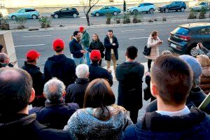 El Ayuntamiento de Sagunto se reúne con la Demarcación de Costas tras la movilización de esta mañana