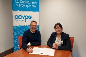 Catarroja renova els convenis de col·laboració amb ACYPE i AECA