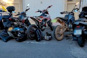 Cae una banda que robaba motos en Torrevieja, Guardamar, Elche, Santa Pola, Orihuela, Alicante y Murcia