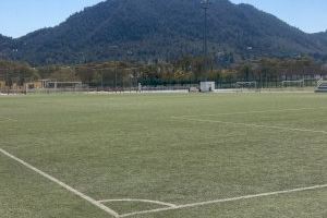 Xàtiva canviarà la gespa del camp de futbol 11 número 1 de Les Pereres amb una inversió de més de 166.600 euros