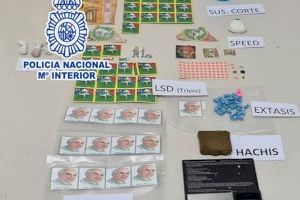 LSD, speed, éxtasis, hachís y éxtasis: Cae un supermercado de la droga en Alicante