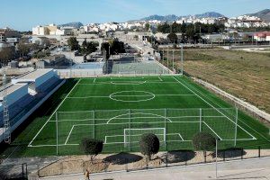 Benissa inaugura el nuevo campo de fútbol el próximo viernes 31