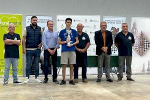 Diego Macías, del Club Ajedrez Andreu Paterna, revalida el título de campeón autonómico Sub 18