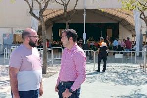 El PSOE denuncia que “la visita de Mazón confirma que la comida de la tercera edad tenía fin electoralista”