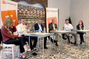 Empresaris de Sant Joan es reuneixen amb Compromís en un acte amb el conseller d’Economia
