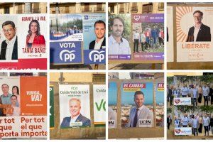 Carteles electorales de la Vall d’Uixó: así tratan de seducir a los votantes
