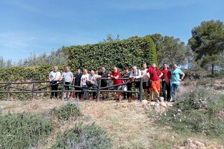 Plantación de trofeos de árboles y castillos en la Pobla de Vallbona y Vilamarxant