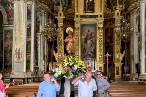 Massamagrell conmemora Sant Isidre con el tradicional traslado del patrón de los agricultores