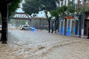 Benicàssim suspende las clases debido a las fuertes lluvias caídas durante la noche