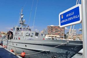El patrullero Formentor hace escala en el puerto de El Campello y convoca una jornada de puertas abiertas