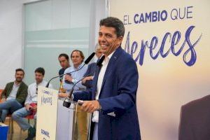 Carlos Mazón inicia la ronda de contactes amb PSOE, Compromís i Vox