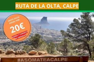 El Club Senderista La Nucía organiza una ruta a sierra Oltà de Calpe