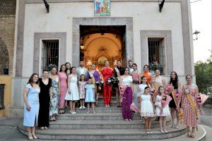 La Vall presenta a María Segarra com a Reina de la Sagrada Família i Santíssim Crist