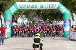 Éxito de participación en la XI Marcha Cicloturista AVAPACE celebrada en Bétera