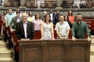 Comiats i benvingudes a l'últim ple de la legislatura a València