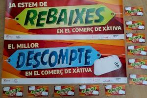 Xàtiva posa en marxa una campanya de promoció del valencià en l’activitat comercial amb l’inici de les rebaixes