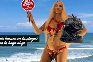 La peculiar campanya de la Policia Local d'Elx per mantenir les platges netes la nit de Sant Joan
