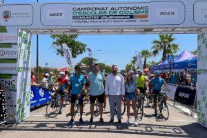 Èxit de participació i públic en el Campionat d'Escoles de Ciclisme de la Comunitat Valenciana celebrat a Sant Jord